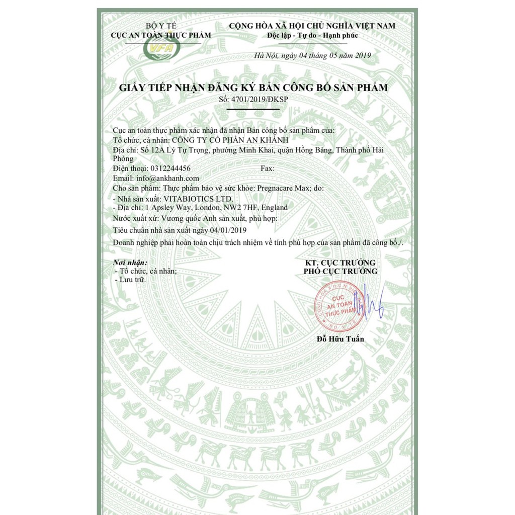 Vitamin tổng hợp cho bà bầu Pregnacare Max, Anh (84 viên)