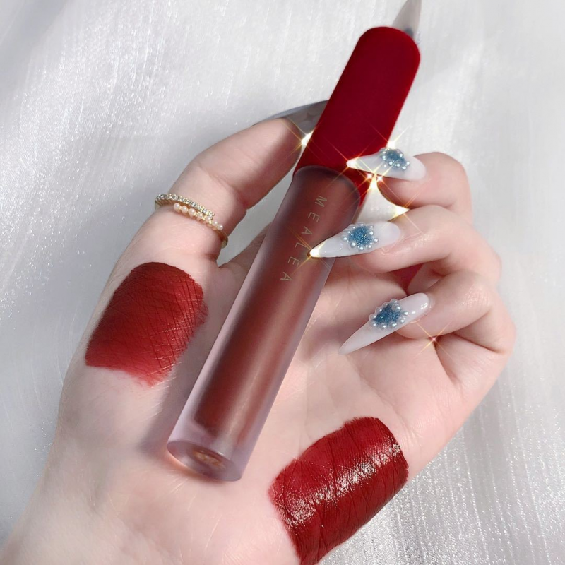 (Hàng Mới Về) Son Môi Dạng Lỏng Lâu Trôi Màu Nhung Mờ Thời Trang | BigBuy360 - bigbuy360.vn