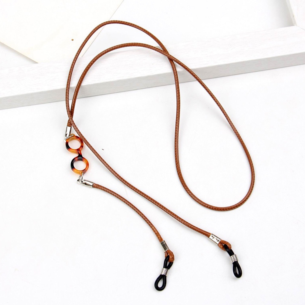 Dây Đeo Mắt Kính Bằng Da Độ Co Giãn Cao Thiết Kế Thời Trang