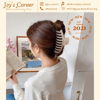 Kẹp Tóc Càng Cua (Video) ⭐FREESHIP⭐ Kiểu Nhiều Răng Đơn Giản, Siêu Bền, Giữ Tóc Lâu và Tạo Kiểu Nhanh Cho Nữ