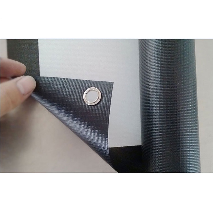 Màn chiếu sợi thủy tinh trắng cho máy chiếu - loại dày 4 lớp, tăng sáng 20%, tương phản cao - góc nhìn rộng