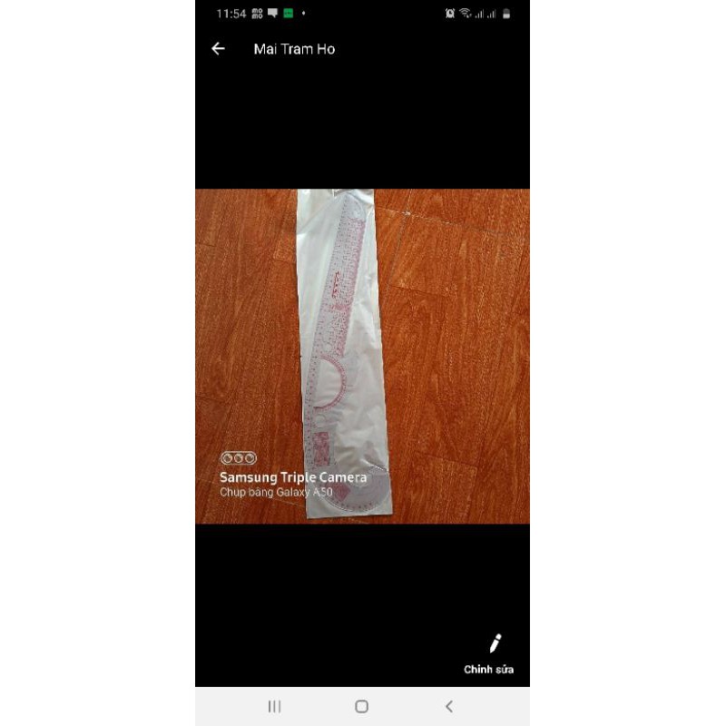 thước cong dẻo vẽ rập cho thợ may