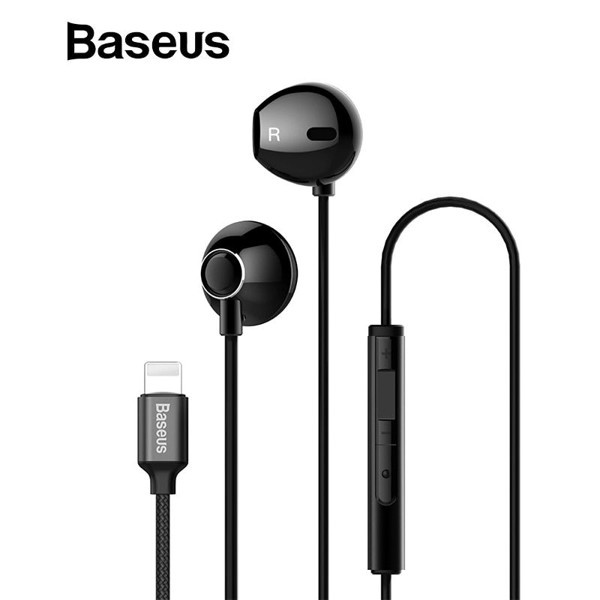 Tai nghe Lightning Baseus Digital Earphone Encok P06 cho iPhone/iPad (Wired Stereo Lightning Jack earphones With Mic)