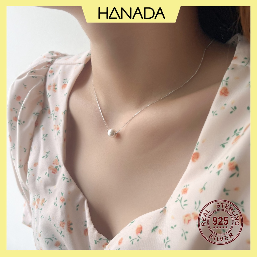 Dây Chuyền N.g.ọ.c T.r.a.i Nhân Tạo Swarovski Hanada Bền Màu Theo Thời Gian Không Bong Tróc 1057