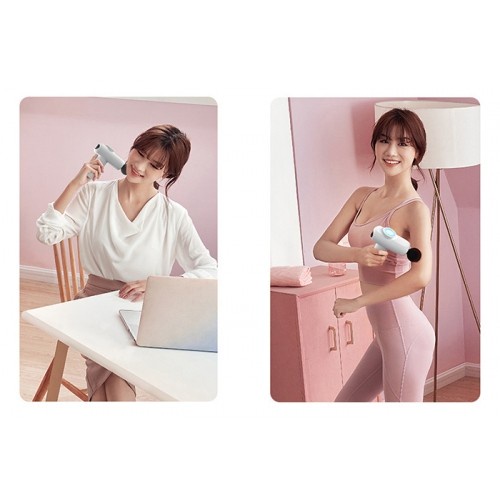 Súng massage cầm tay giãn cơ Booster MINI V2 - 4 đầu, 4 tốc độ