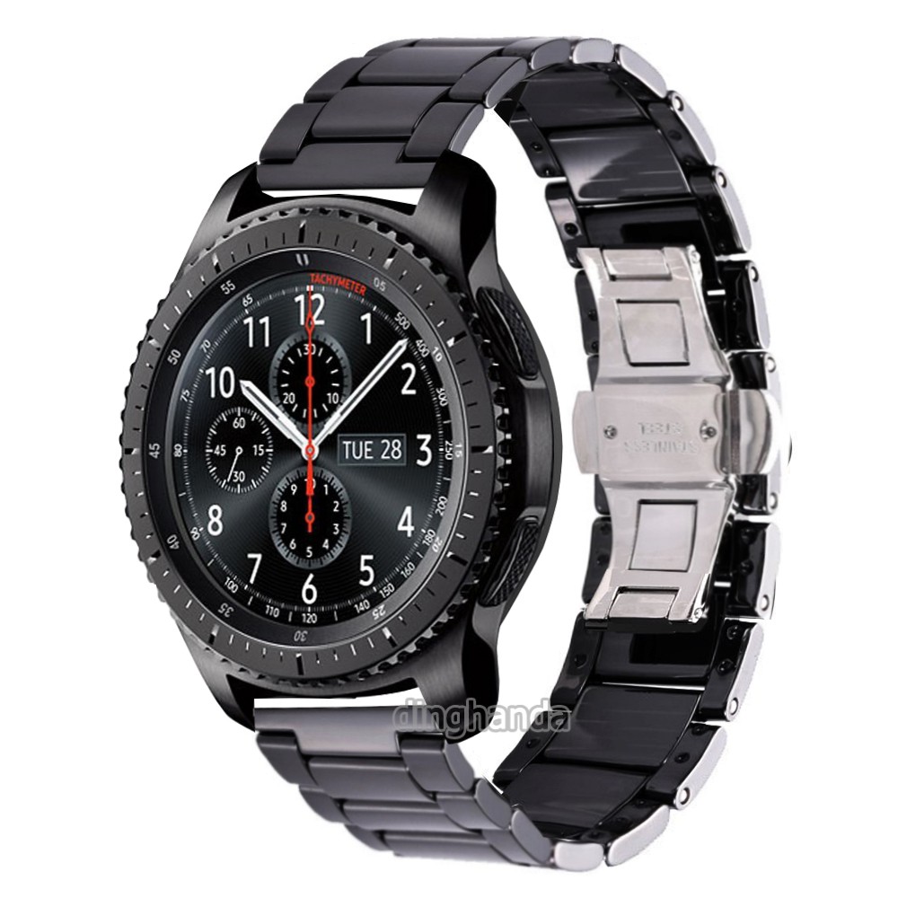 Dây gốm sứ cao cấp cho đồng hồ Samsung Gear S3 Classic Frontier