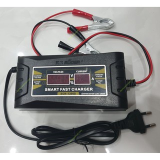 Bộ sạc accu 12V-06A tự động ngắt (nạp cho accu 12V từ 12Ah->100Ah)