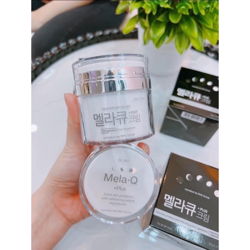 Kem Mela-Q Cream Hàn Quốc dưỡng trắng, giảm các vết nám, tàn nhang hộp 50ml - CO120h
