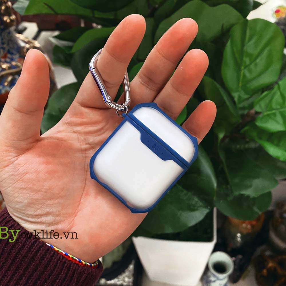 Vỏ Case Airpods 1/2 XUNDD Viền Cao Su Tặng Kèm Móc Khoá Cao Cấp