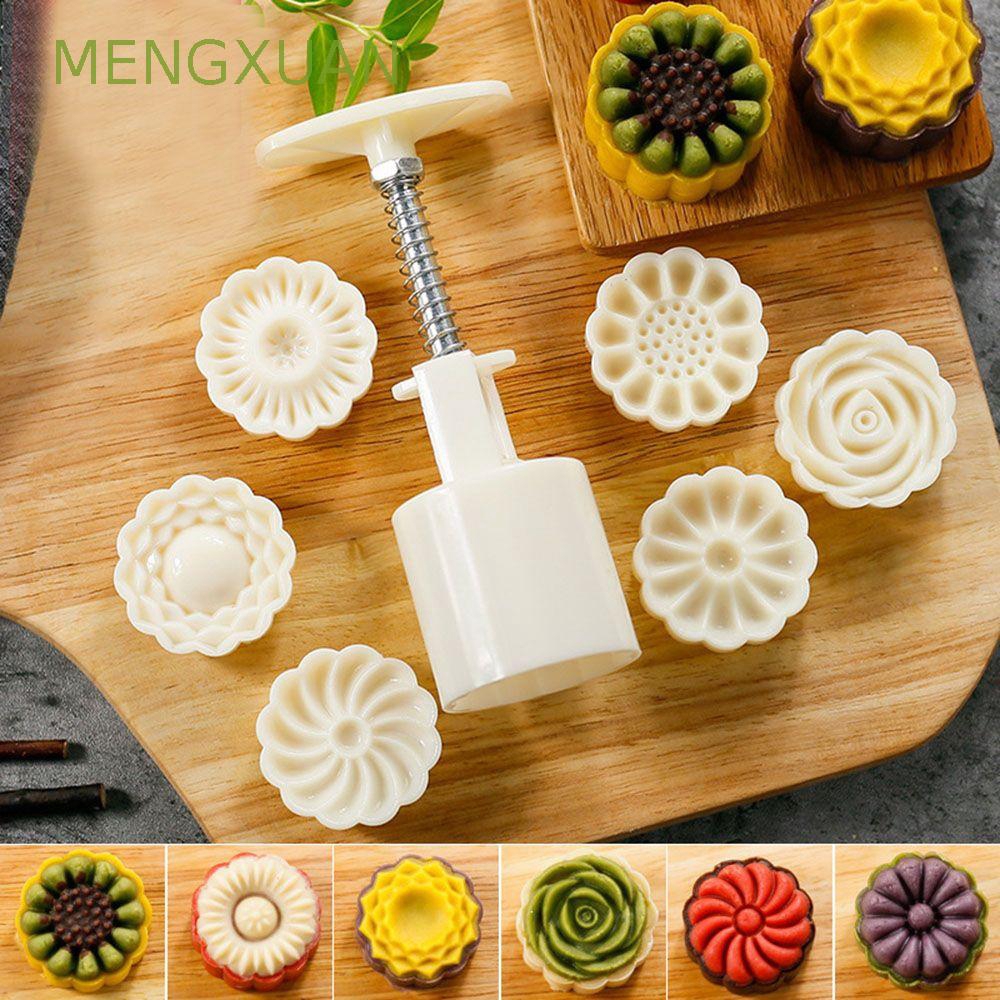 Khuôn Làm Bánh Trung Thu Hình Hoa