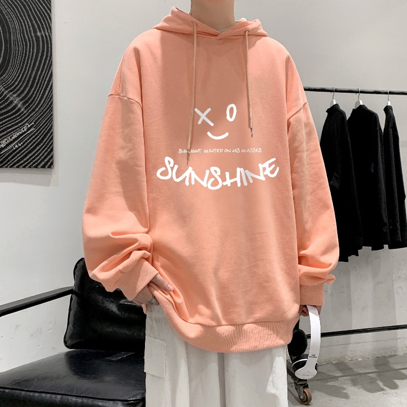 Áo hoodie IFNICEFUTURE in họa tiết hoạt hình phong cách Hồng Kông trẻ trung cho nam
