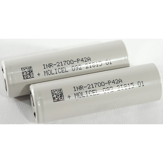 [P20] Pin sạc Molicel 21700 P42A 4200mAh 45A