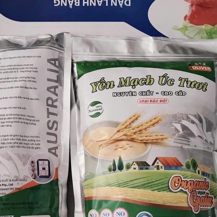 Túi yến mạch úc ăn kiêng giúp chị em làm đẹp,giữ dáng đẹp da