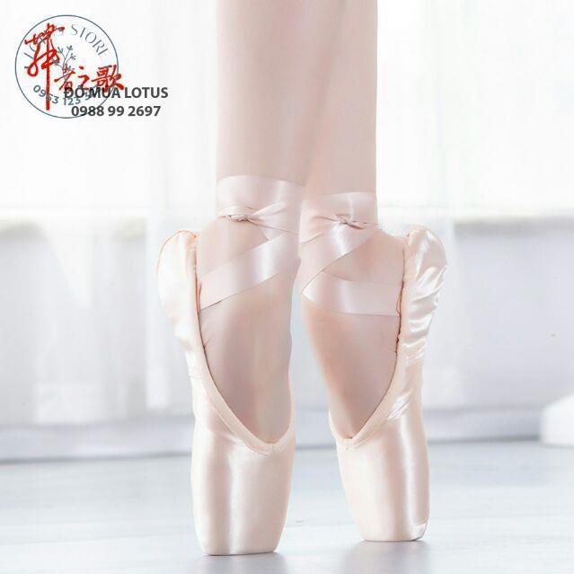 Giày múa ballet mũi cứng   Đồ Múa Lotus