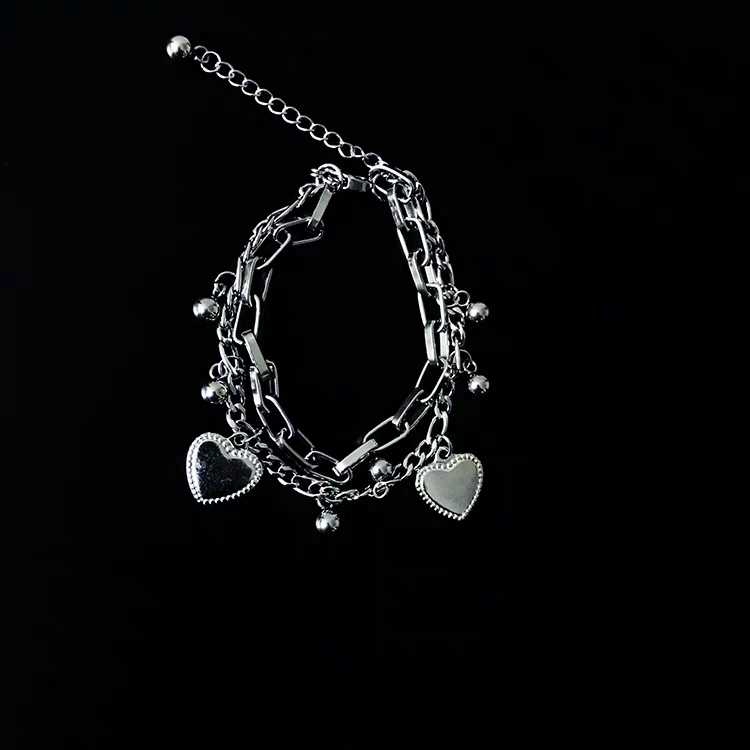 [Giao Hàng Miễn Phí] Vòng Đeo Tay Hai Lớp 2299 Phong Cách Hàn Nhật Xinh Xắn Cho Nữ