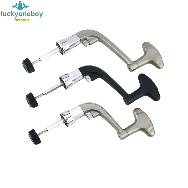 Tay quay kim loại thay thế cho máy câu cá