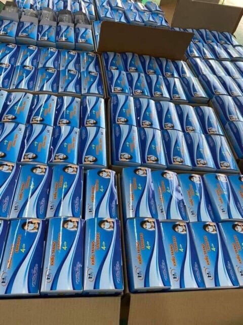 Khẩu trang y tế 4 lớp hộp 50 chiếc