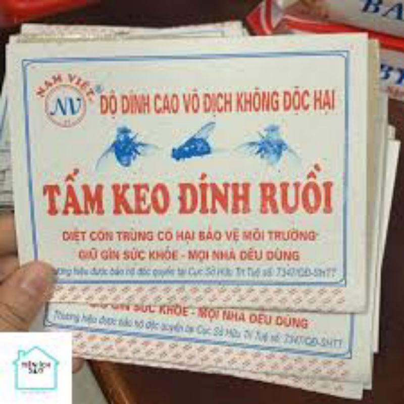 Bộ 10 miếng keo dính ruồi Nam Kiệt siêu dính