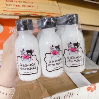 Combo 40 ủ sữa non kích trắng 100ml