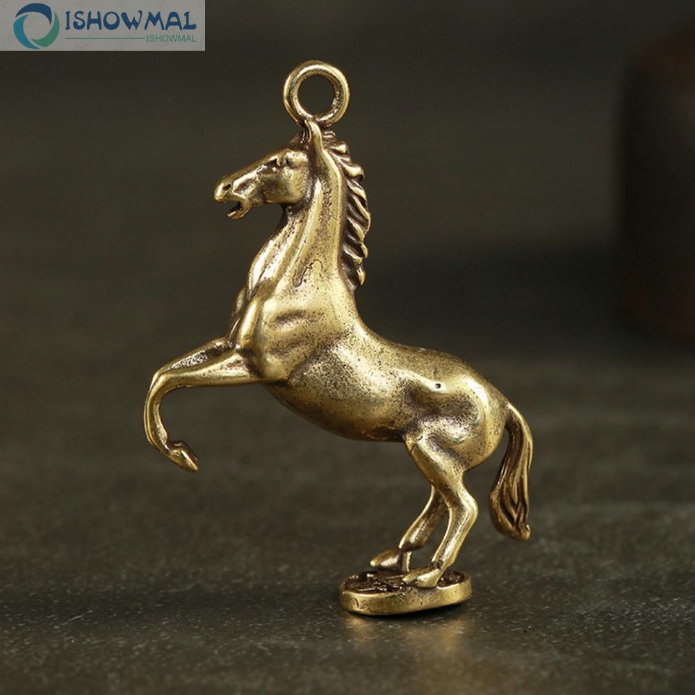 Tượng Ngựa Mini Bằng Đồng Thau Dùng Trang Trí Phong Cách Vintage