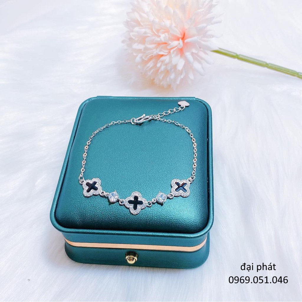 lắc tay bạc sơn đen hot hít , tạo điểm nhấn ấn tượng trên sản phẩm , lắc tay bạc thật 100%