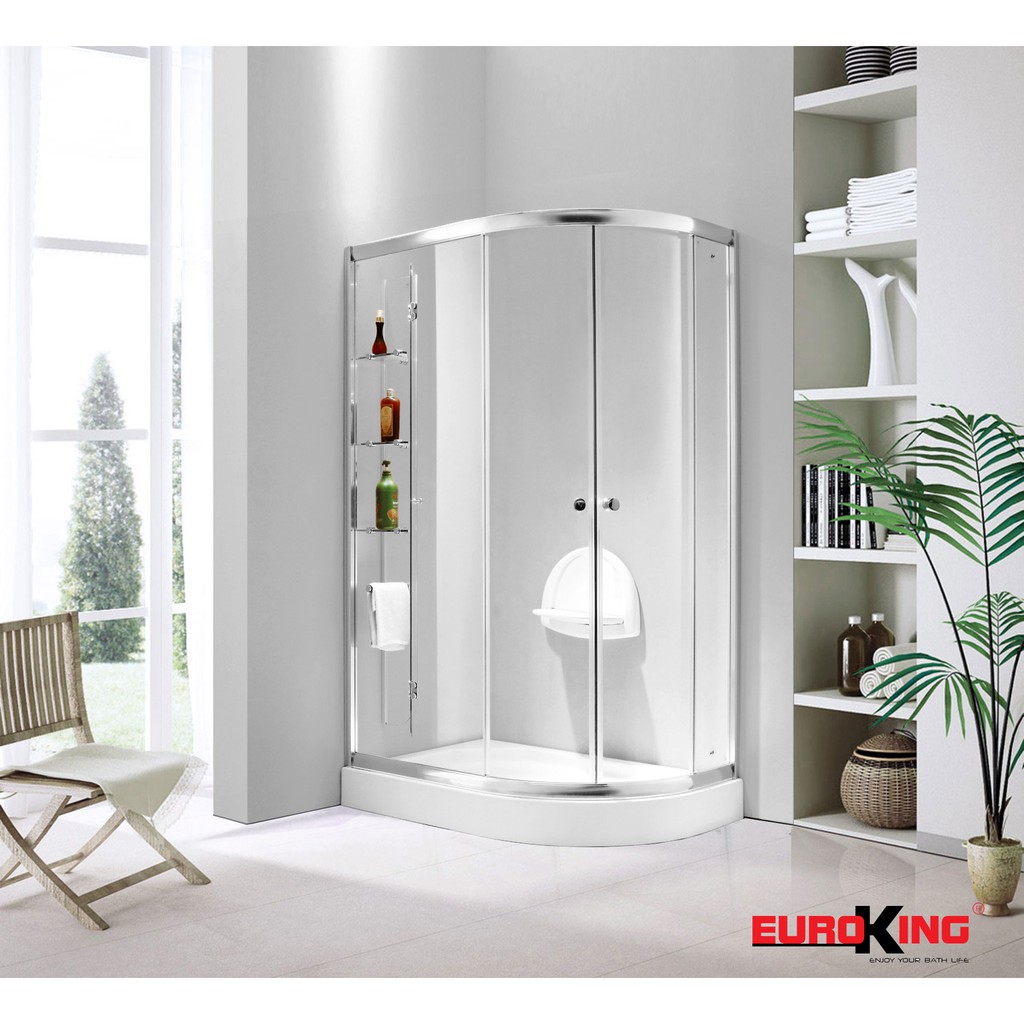 Phòng tắm vách kính nhập khẩu Eroking EU-4509A, bồn tắm đứng, cường lực