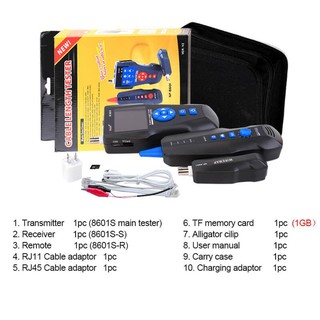 Thiết bị kiểm tra cáp mạng NOYAFA NF-8601S/8601