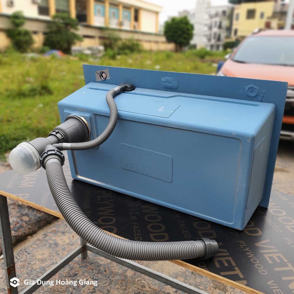 Chậu rửa bát 1 hố handmade kích thước lớn chuẩn inox 304