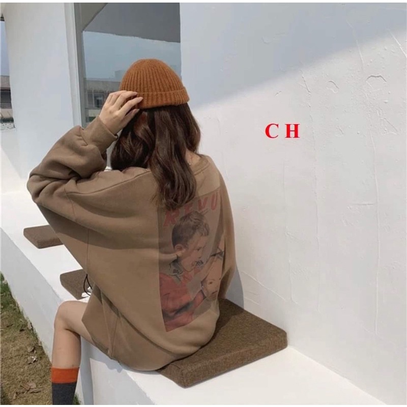 Áo nỉ bo please CH12