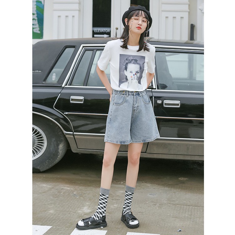 Quần Short Jeans Nữ Chuẩn Form Fashion 296-198 Chất liệu Cao cấp Trẻ trung cực hot