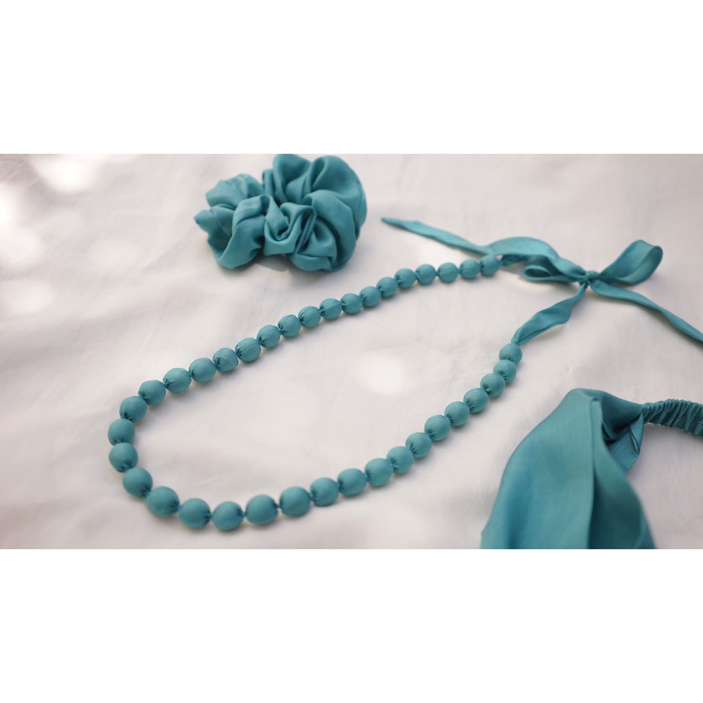 Vòng Lụa 100% Silk, Vòng Thắt Nơ Xinh, Mềm Mại, Tôn Dáng