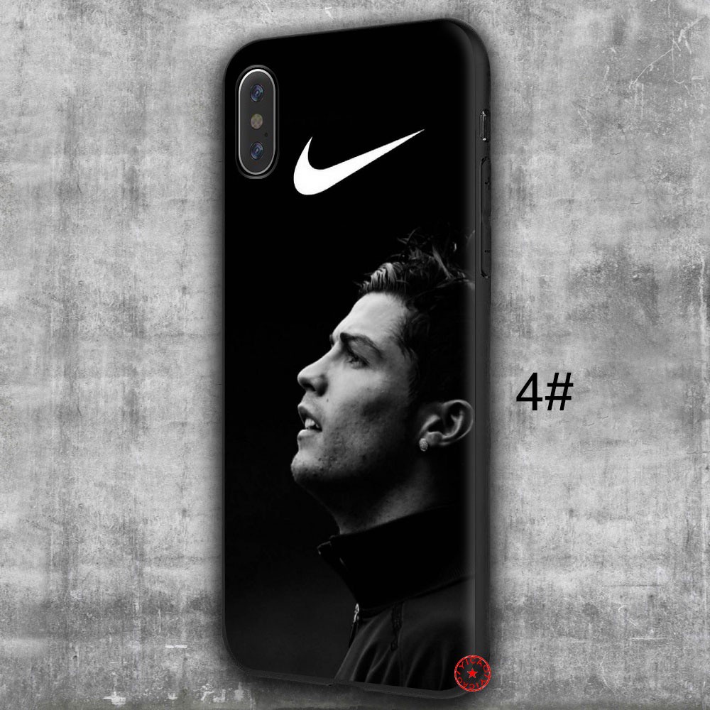 Ốp Điện Thoại Họa Tiết Cristiano Ronaldo CR7 27Fv Cho iPhone XS Max XR 10 X 5 5s 6 6s 7 8 Plus