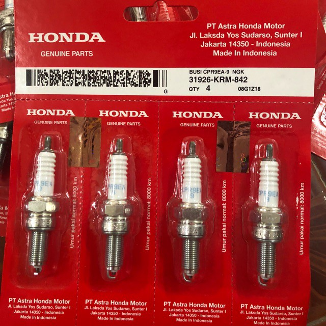 Bugi zin Vario-Click chính hãng Honda Indonesia