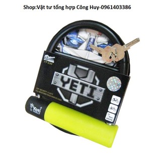 Khóa chữ u cao cấp chống cắt chống trộm xe máy xe đạp yeti