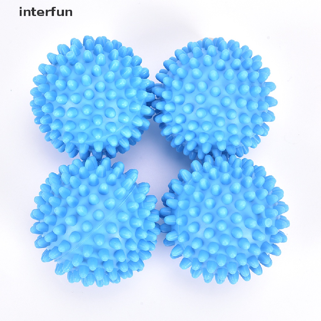 Bộ 4 Quả Bóng Màu Xanh Dương Dùng Để Rửa