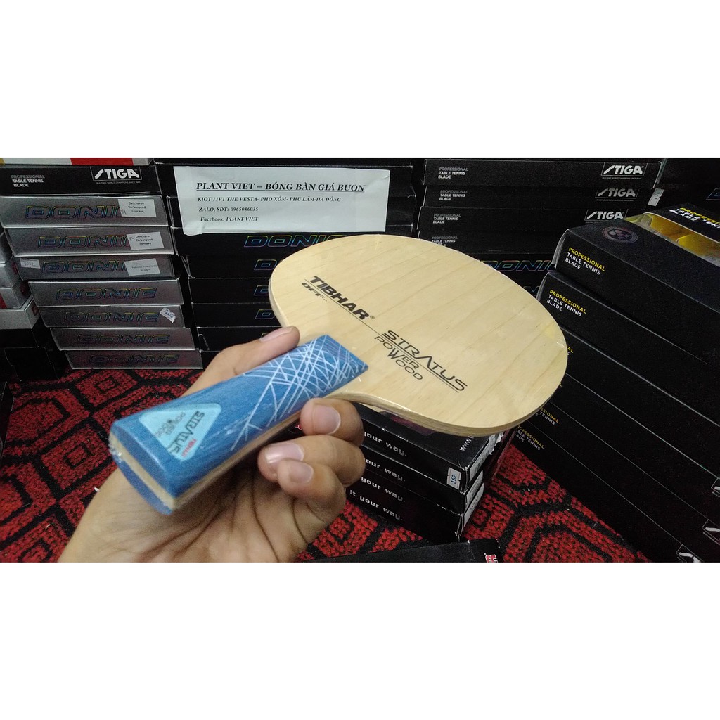 CỐT VỢT BÓNG BÀN TIBHAR STRATUS POWER WOOD