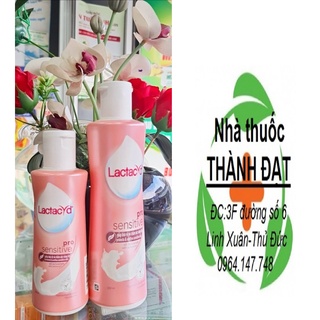 Lactacyd pro sensitive dung dịch vệ sinh phụ nữ Lactacyd FH hồng