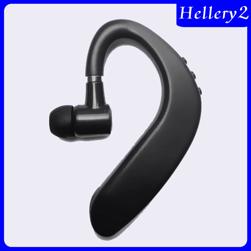 [HELLERY2] Wireless Bluetooth Headset Ear Hook Earphones Noise Cancelling Lightweight