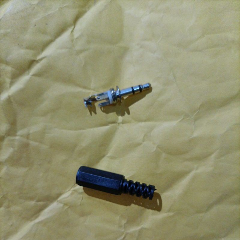 Jack âm thanh 3.5mm đực cái (tự hàn)