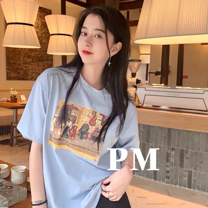 Áo phông bức tranh sơn mài PM11