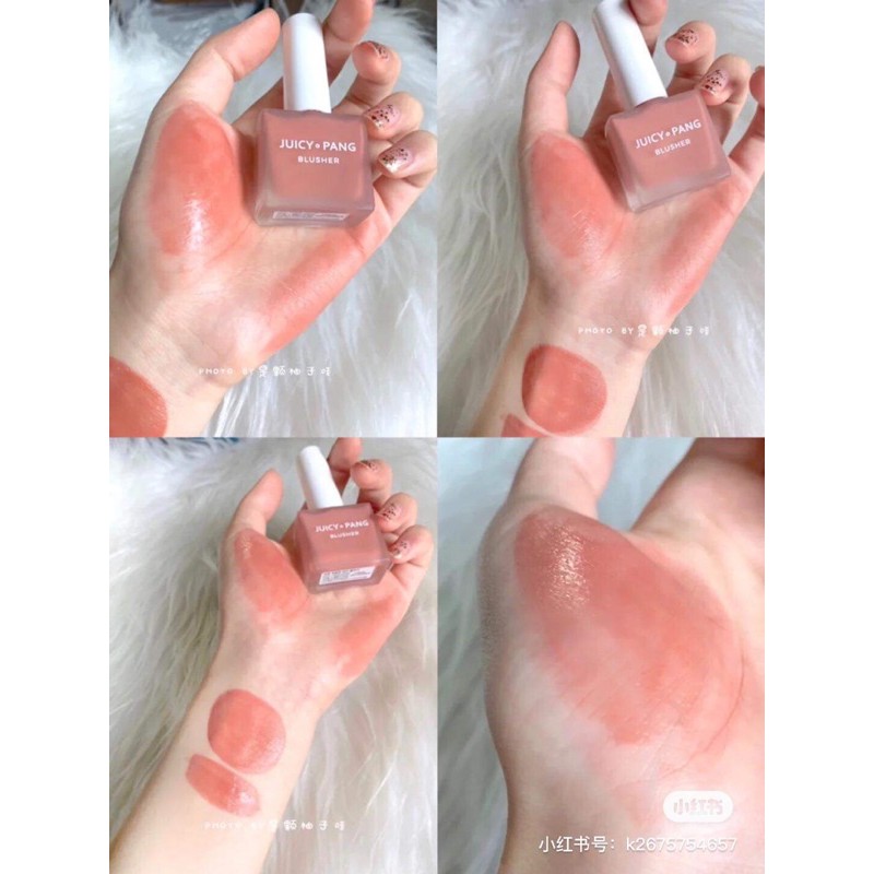 PHẤN MÁ KEM APIEU JUICY BLUSHER MÀU CAM ĐẤT SIÊU XINH