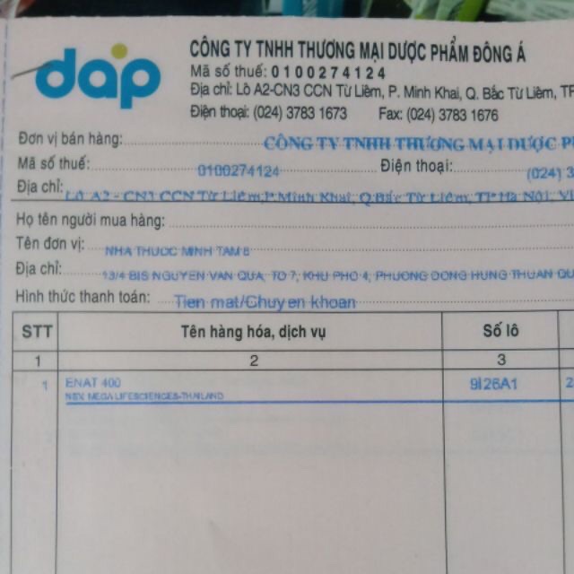 Viên uống đẹp da Enat 400 IU