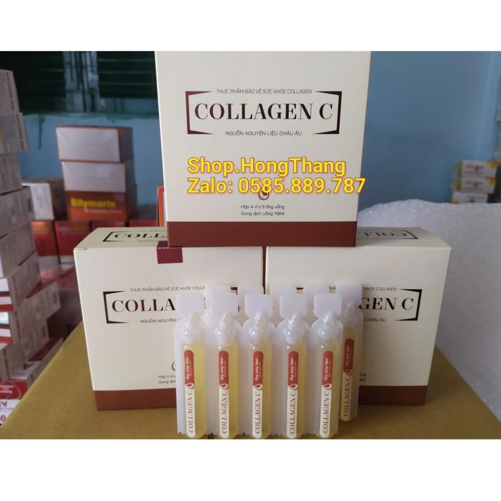 COLLAGEN C Tăng độ đàn hồi da hạn chế lão hoá da