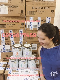 Sữa BLACKMORE Úc số 1, số 2, số 3 900gr