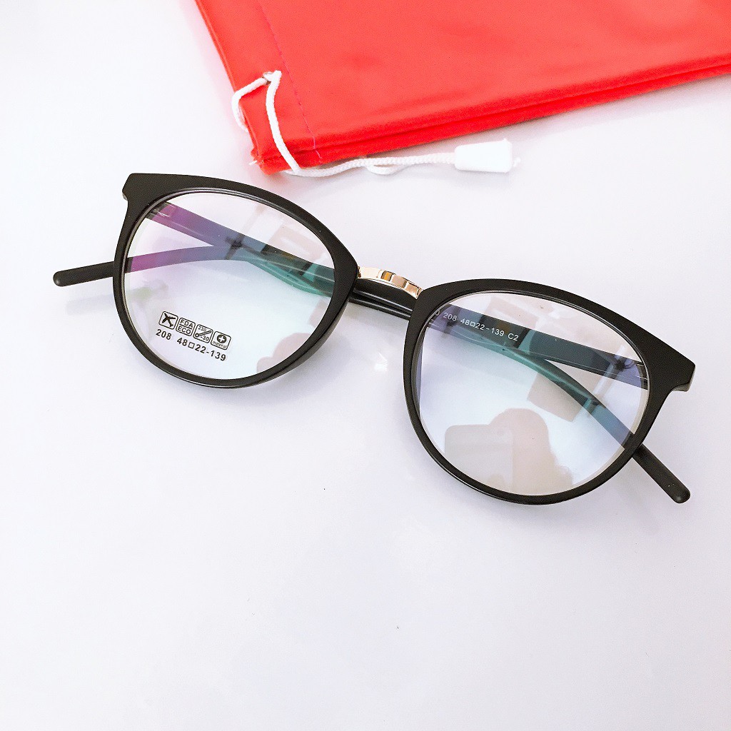 [Mã SKAMCLU7 giảm 10% cho đơn từ 0Đ] Kính cận tròn 208 nhận cắt mắt cận Viễn Loạn | BigBuy360 - bigbuy360.vn