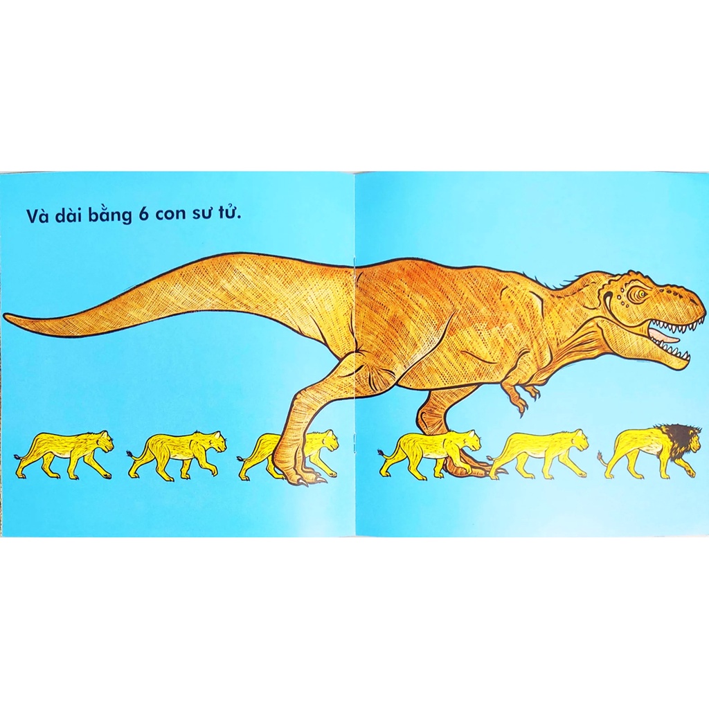 Sách - Khủng Long Bạo Chúa Cao Chừng Nào?
