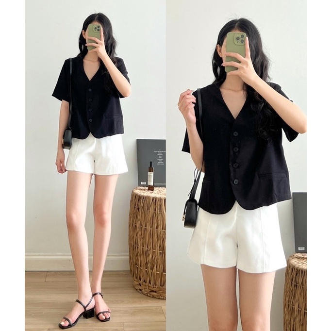 Áo blazer cộc tay (501) _ A0540 | BigBuy360 - bigbuy360.vn