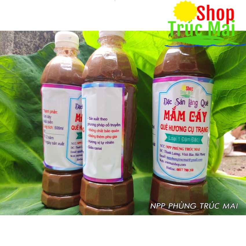 Mắm cáy Hải Phòng Nhà làm theo phương pháp cổ truyền mắm chắt siêu ngon Hương vị đồng quê