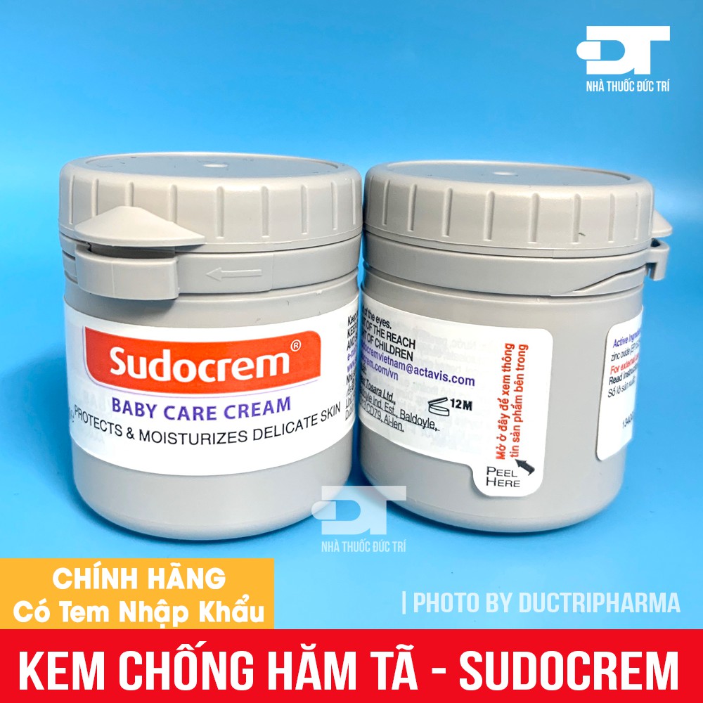 [HÀNG NHẬP KHẨU] SUDOCREM - Kem chống hăm tã, bảo vệ da bé yêu - Sudocream 60g