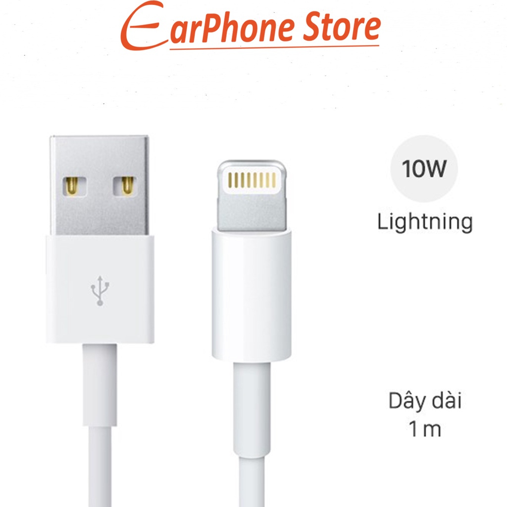 [BỘ SẠC IPHONE]  Bộ Sạc iPhone 5V-1A Củ Vuông - IPhone 6/ 6S Plus/ 7/ 7Plus/ 8/ 8 Plus/ X/ XS Max/ XR/ 11/12